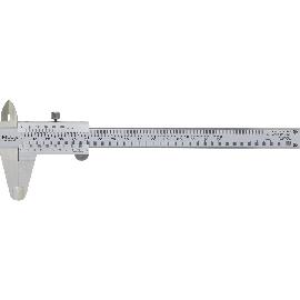 Messschieber Feststellschraube, mm/zoll, 0,02 mm, Mb 150 mm Produktbild
